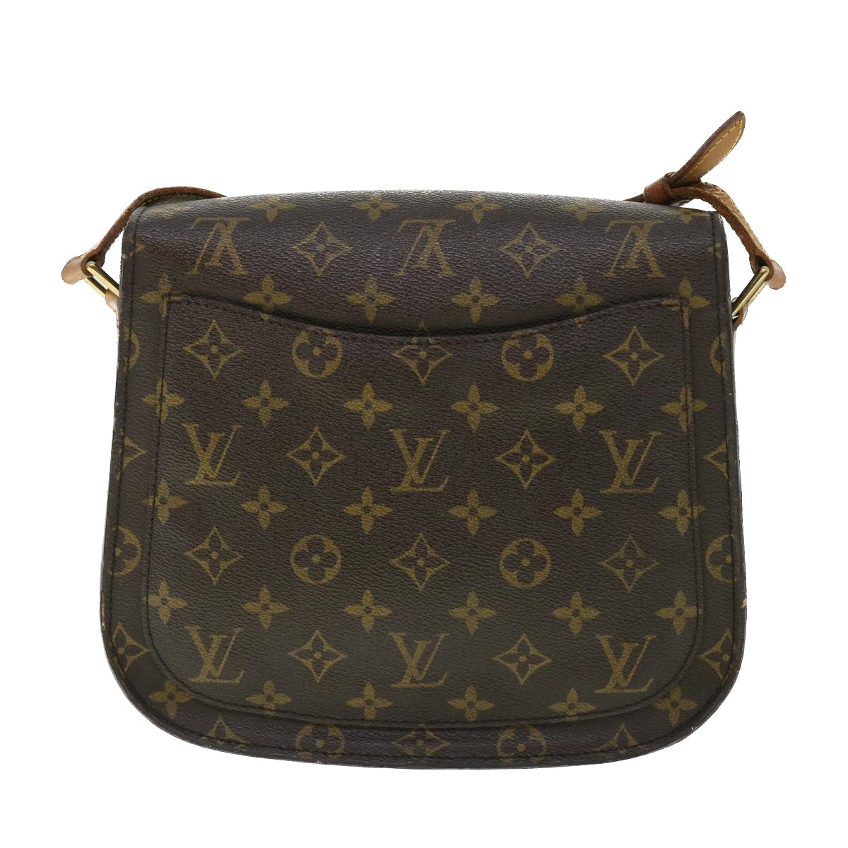 LOUIS VUITTON Monogram Saint Cloud GM Shoulder Bag M51242 LV Auth 53899