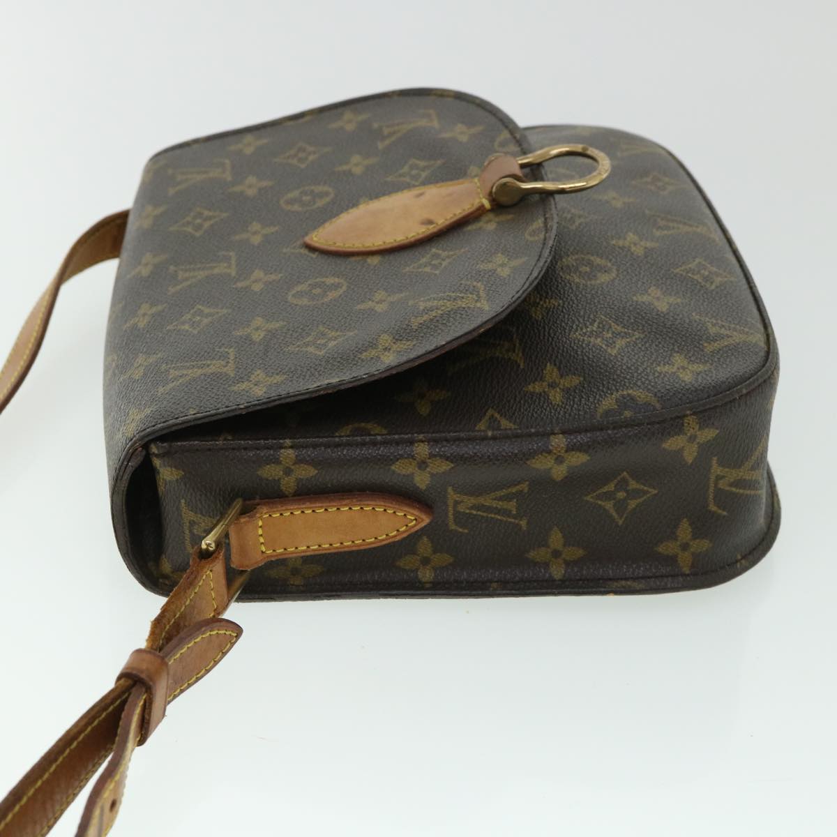 LOUIS VUITTON Monogram Saint Cloud GM Shoulder Bag M51242 LV Auth 53899