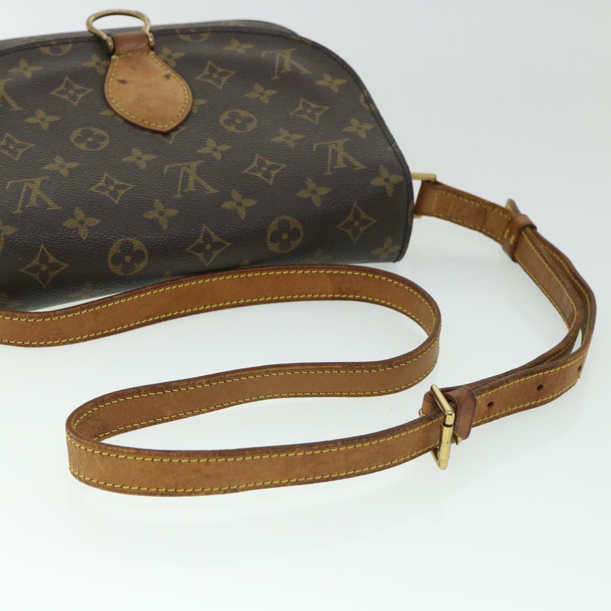 LOUIS VUITTON Monogram Saint Cloud GM Shoulder Bag M51242 LV Auth 53899