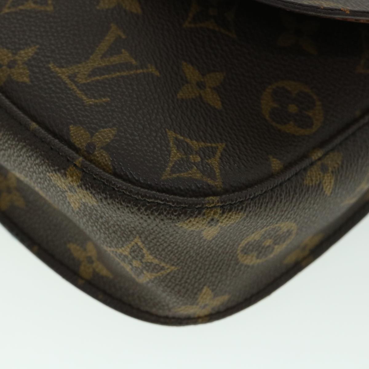 LOUIS VUITTON Monogram Saint Cloud MM Shoulder Bag M51243 LV Auth 53902