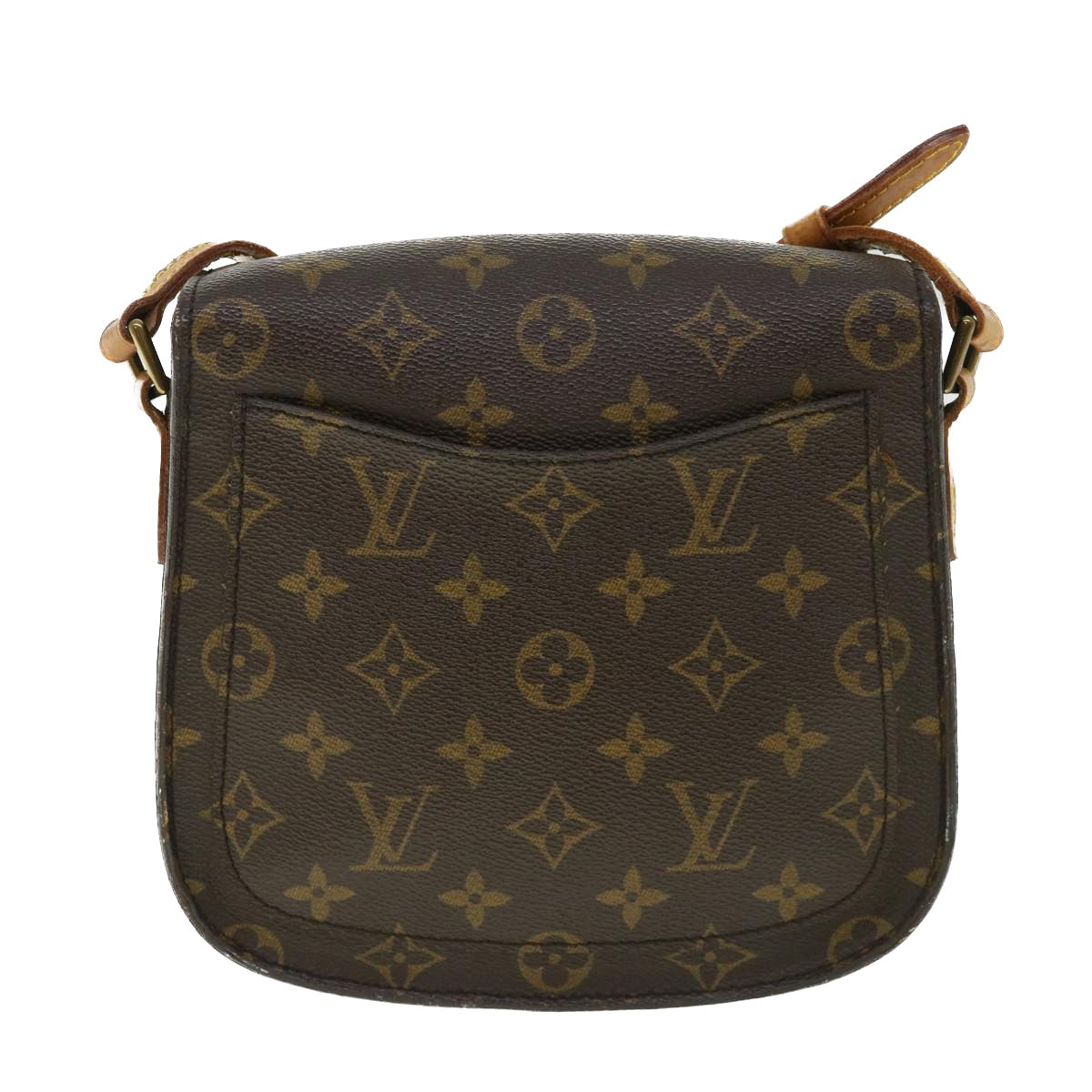 LOUIS VUITTON Monogram Saint Cloud MM Shoulder Bag M51243 LV Auth 53902