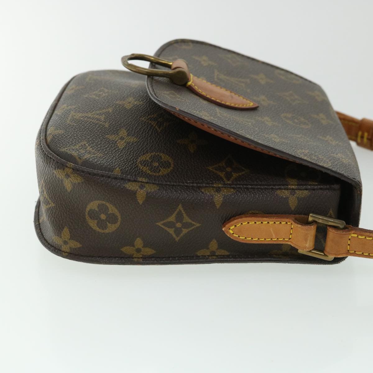 LOUIS VUITTON Monogram Saint Cloud MM Shoulder Bag M51243 LV Auth 53902