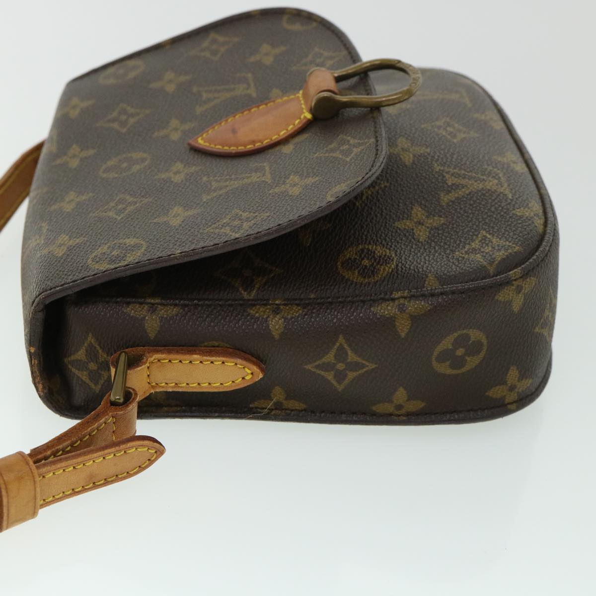 LOUIS VUITTON Monogram Saint Cloud MM Shoulder Bag M51243 LV Auth 53902