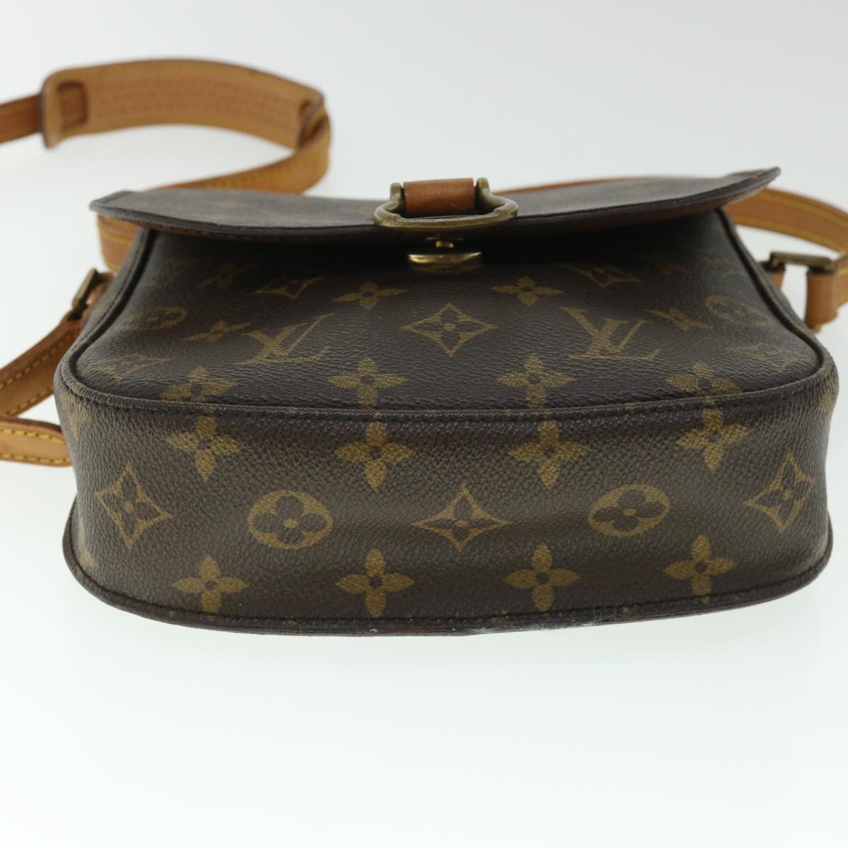 LOUIS VUITTON Monogram Saint Cloud MM Shoulder Bag M51243 LV Auth 53902