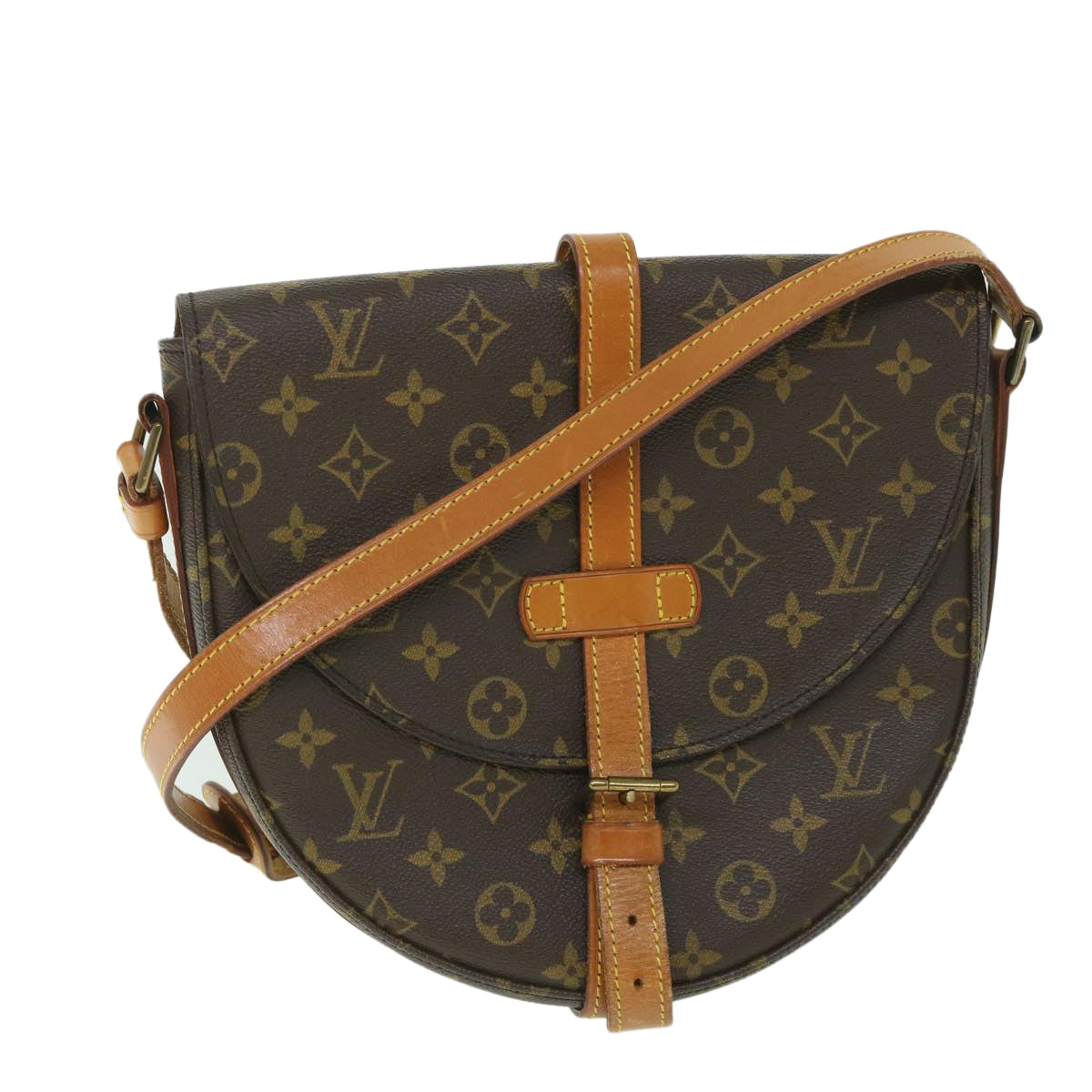 LOUIS VUITTON Monogram Chantilly GM Shoulder Bag M51232 LV Auth 53904