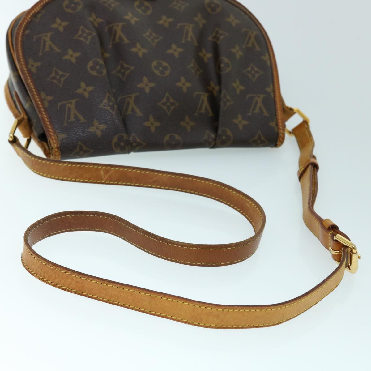 LOUIS VUITTON Monogram Menilmontant PM Shoulder Bag M40474 LV Auth 53905