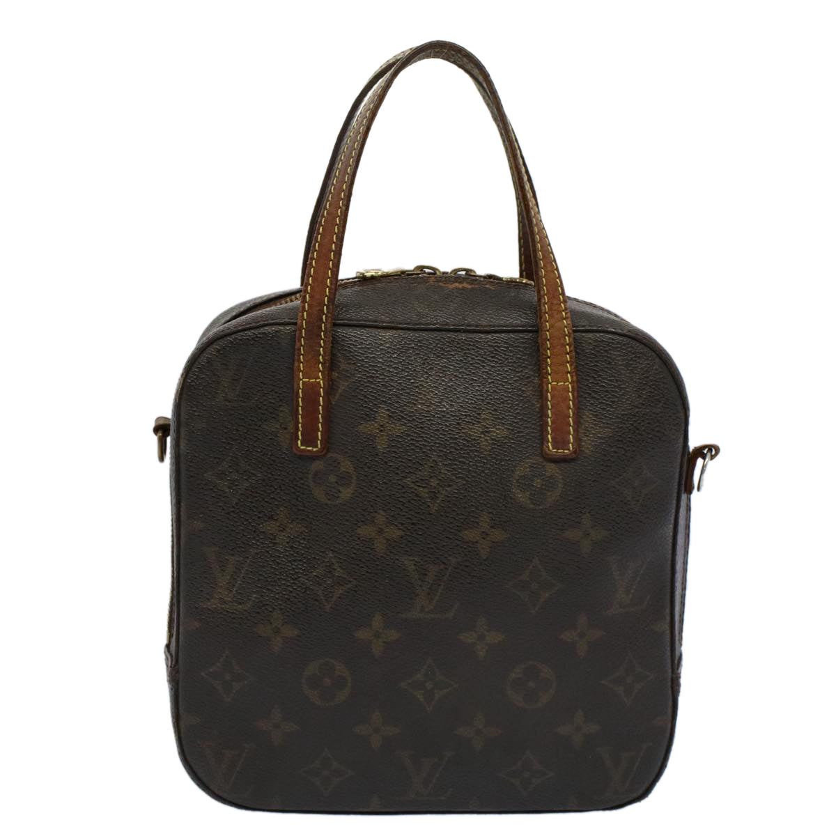 LOUIS VUITTON Monogram Spontini Hand Bag 2way M47500 LV Auth 53909