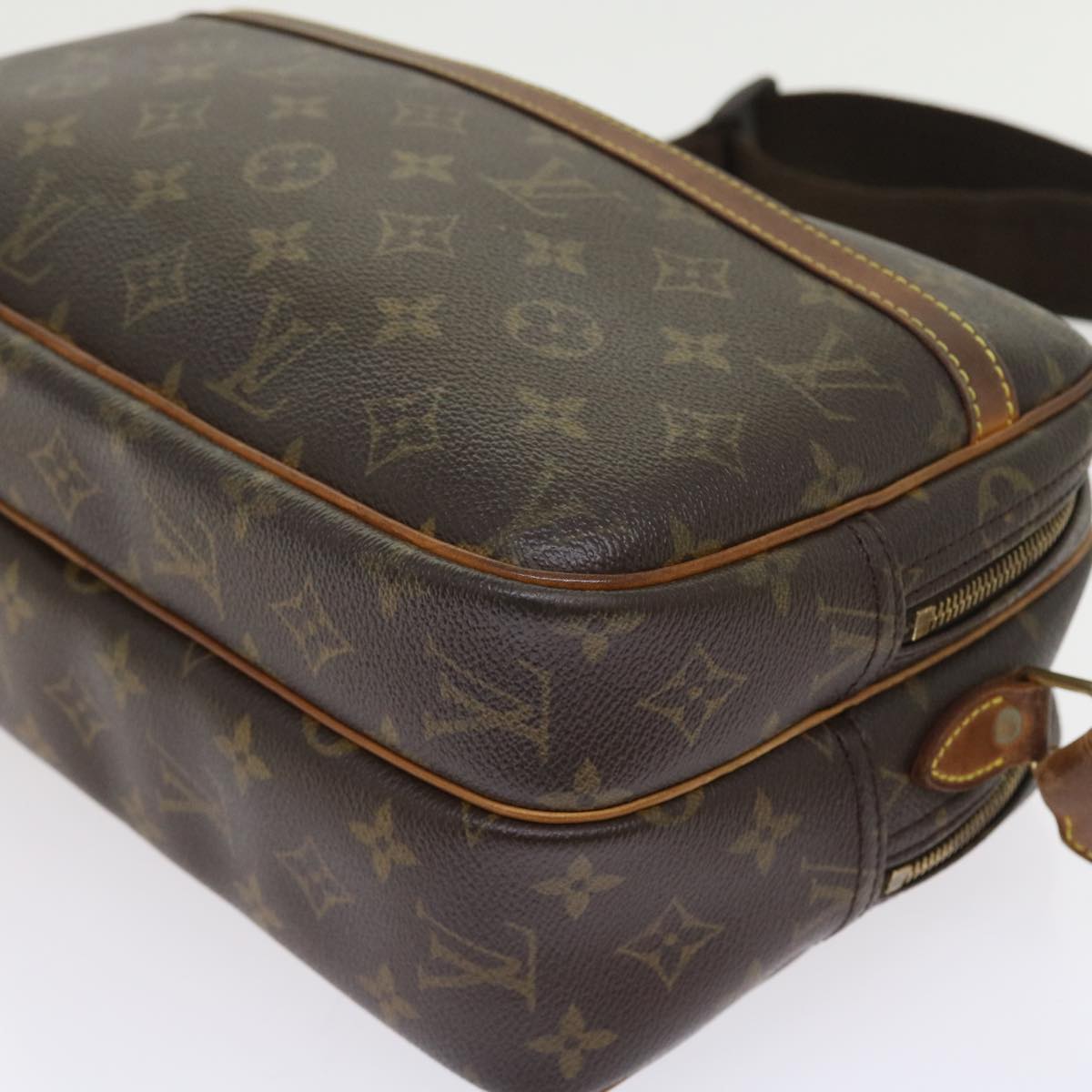 LOUIS VUITTON Monogram Reporter PM Shoulder Bag M45254 LV Auth 53913