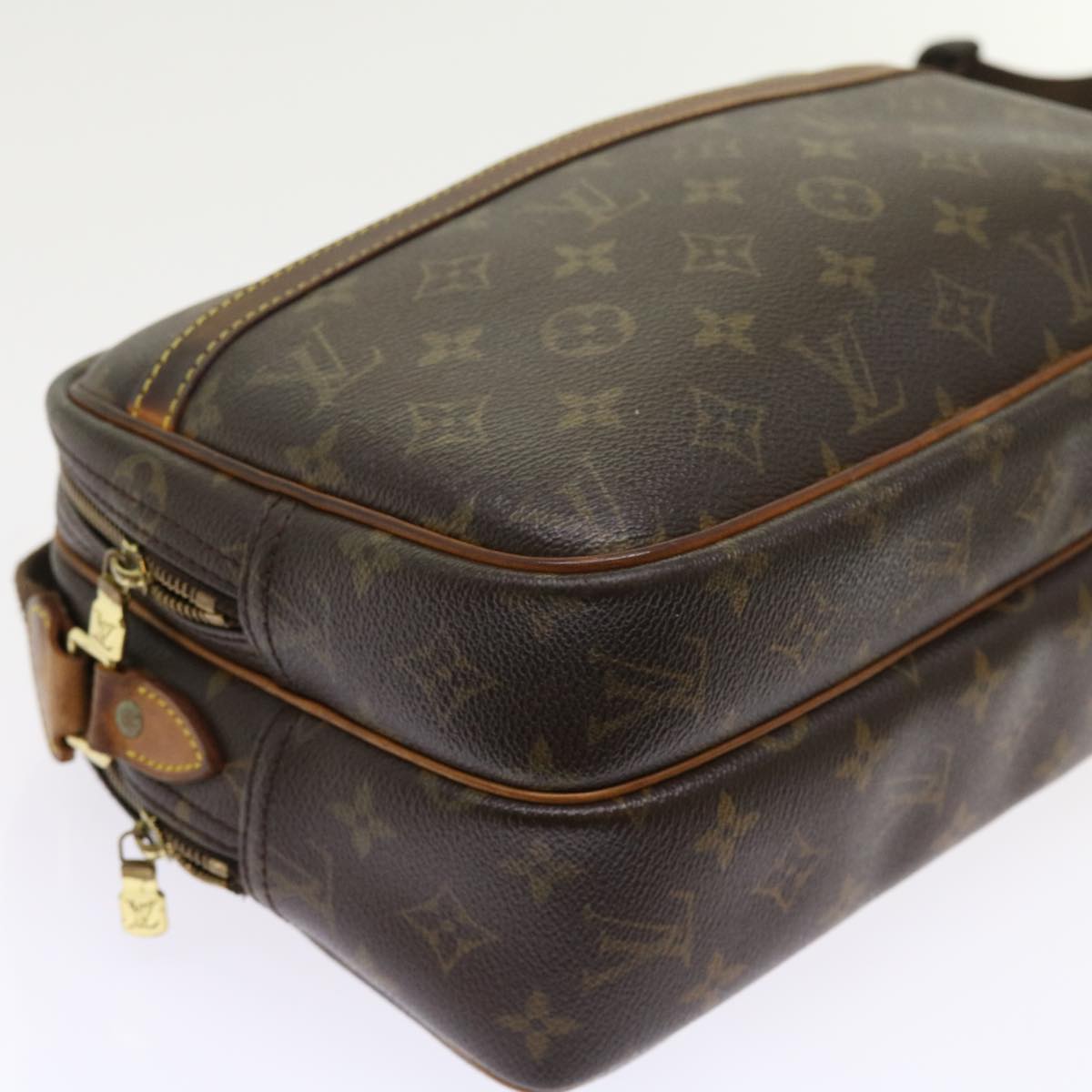 LOUIS VUITTON Monogram Reporter PM Shoulder Bag M45254 LV Auth 53913