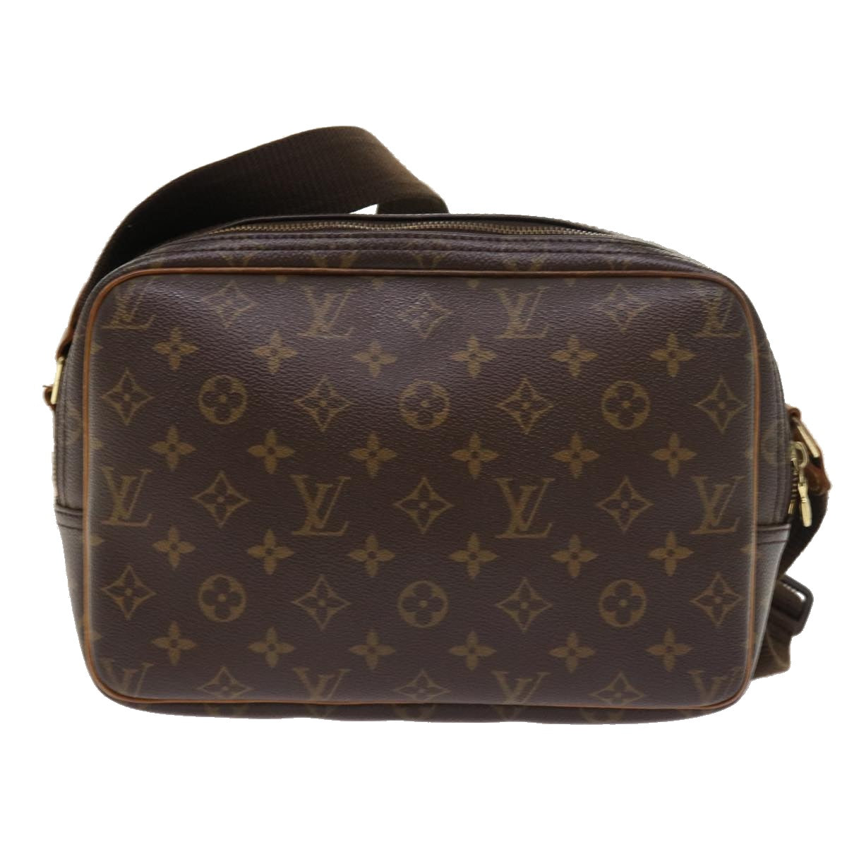 LOUIS VUITTON Monogram Reporter PM Shoulder Bag M45254 LV Auth 53913