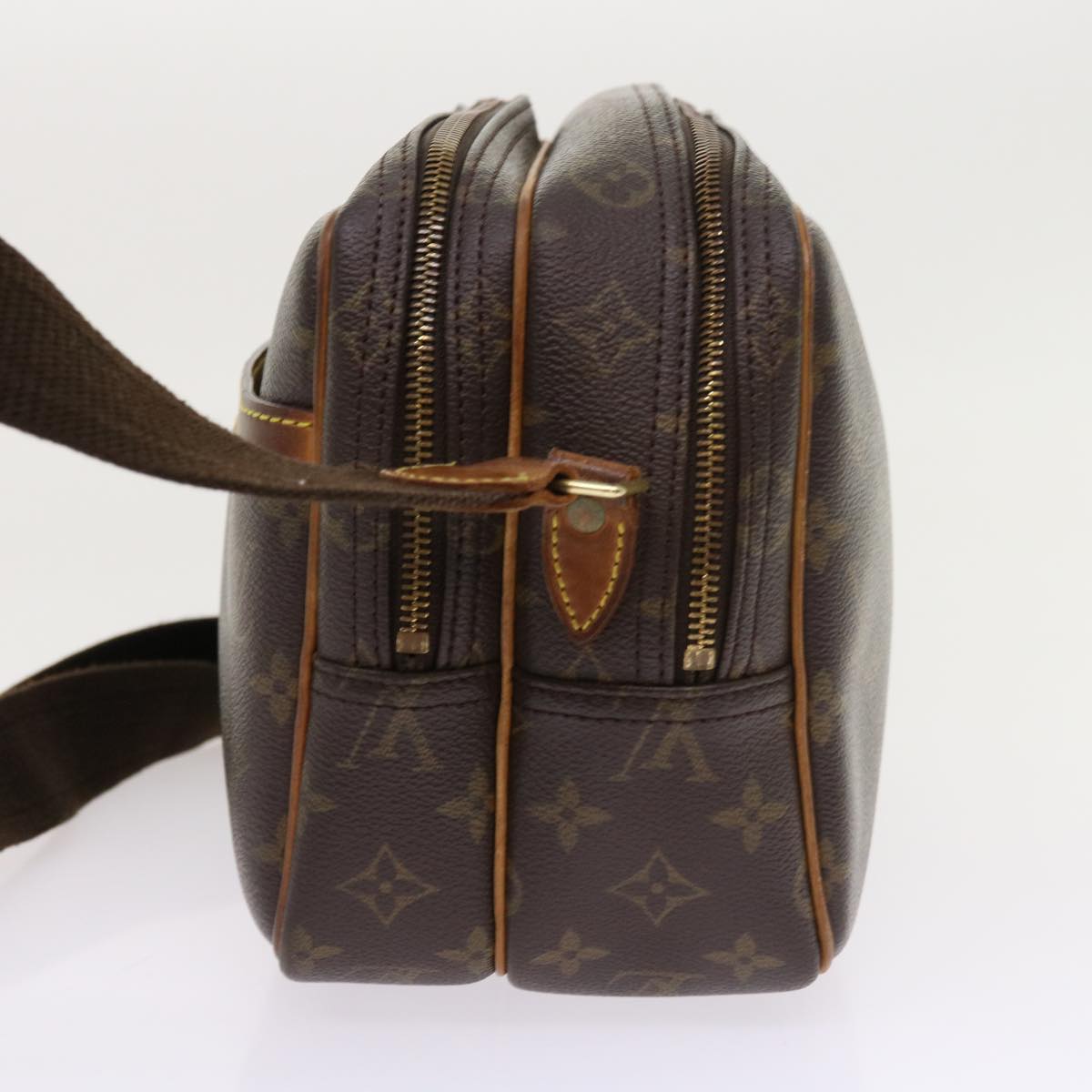 LOUIS VUITTON Monogram Reporter PM Shoulder Bag M45254 LV Auth 53913