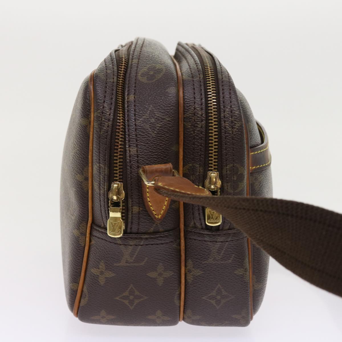 LOUIS VUITTON Monogram Reporter PM Shoulder Bag M45254 LV Auth 53913