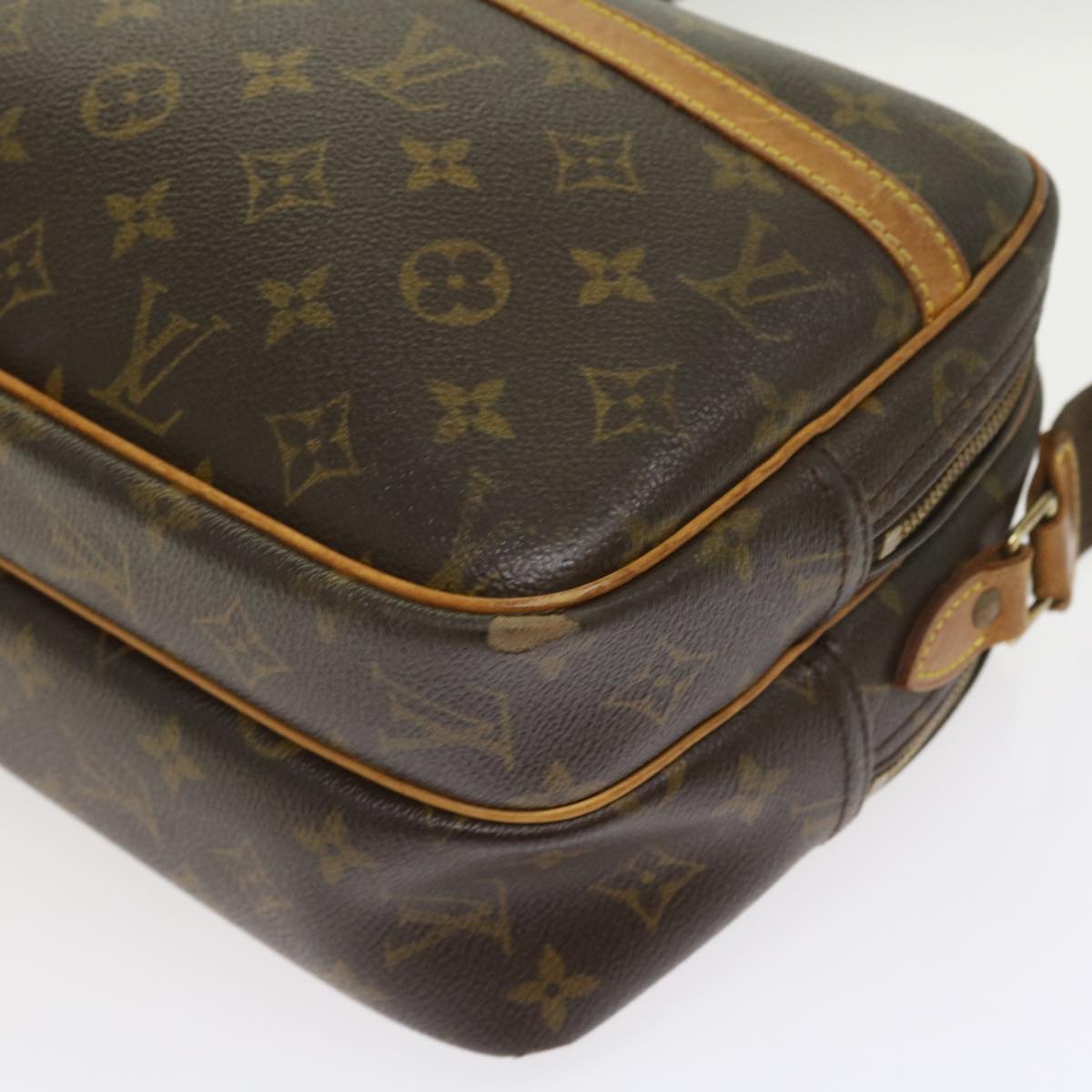 LOUIS VUITTON Monogram Reporter PM Shoulder Bag M45254 LV Auth 53914