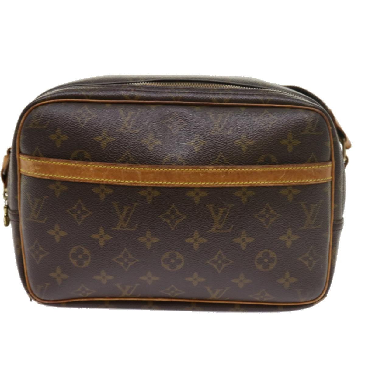 LOUIS VUITTON Monogram Reporter PM Shoulder Bag M45254 LV Auth 53914