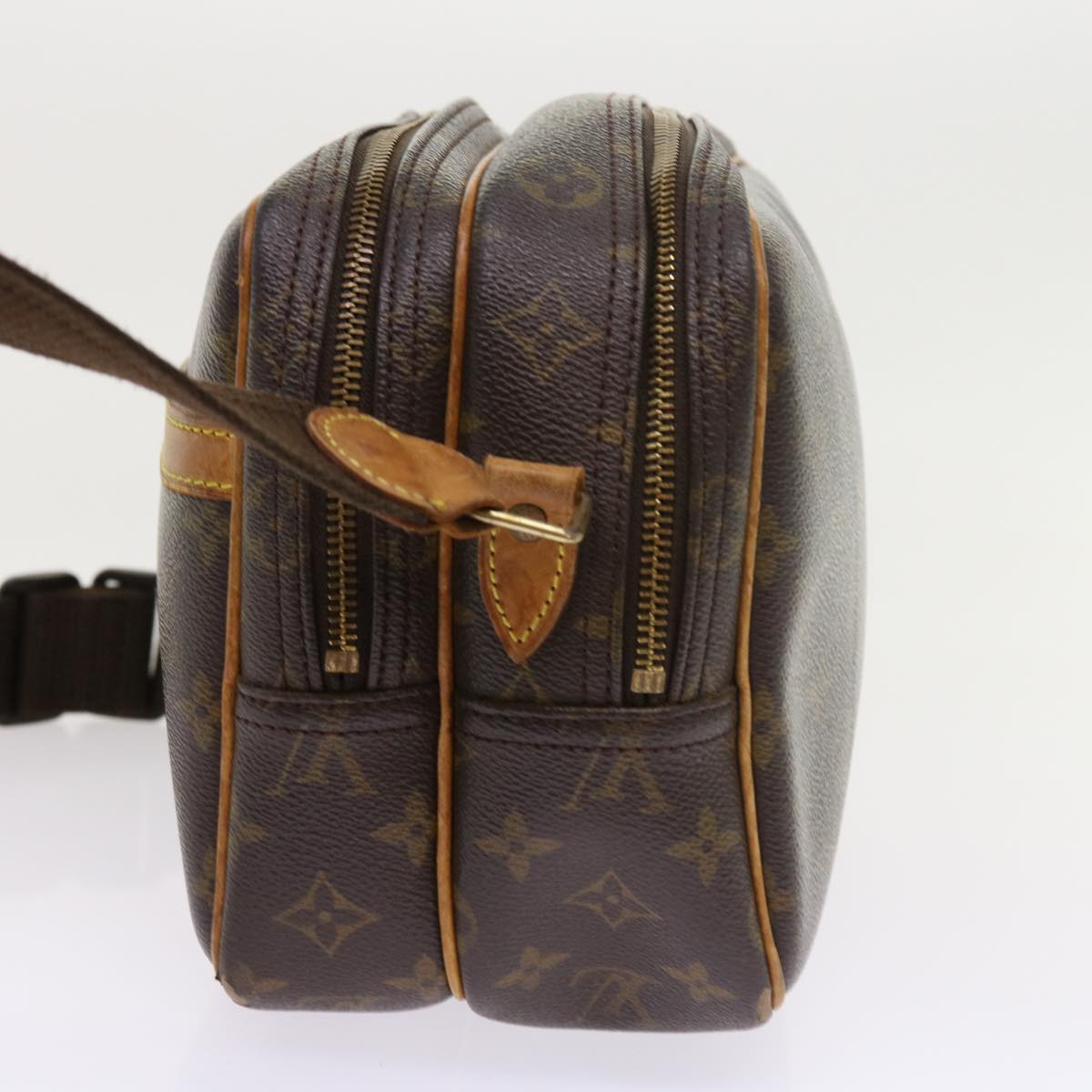 LOUIS VUITTON Monogram Reporter PM Shoulder Bag M45254 LV Auth 53914