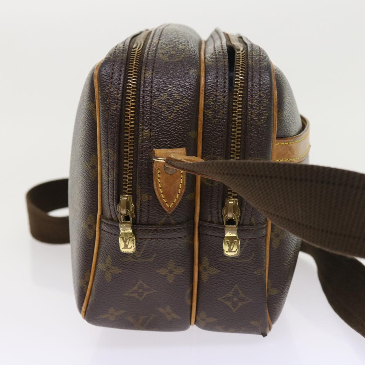 LOUIS VUITTON Monogram Reporter PM Shoulder Bag M45254 LV Auth 53914