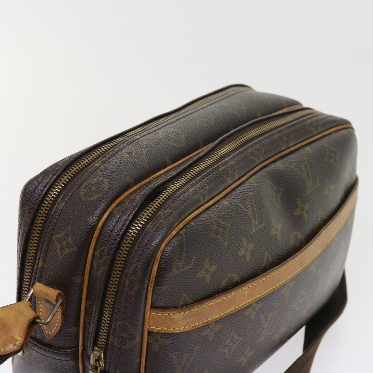 LOUIS VUITTON Monogram Reporter PM Shoulder Bag M45254 LV Auth 53914