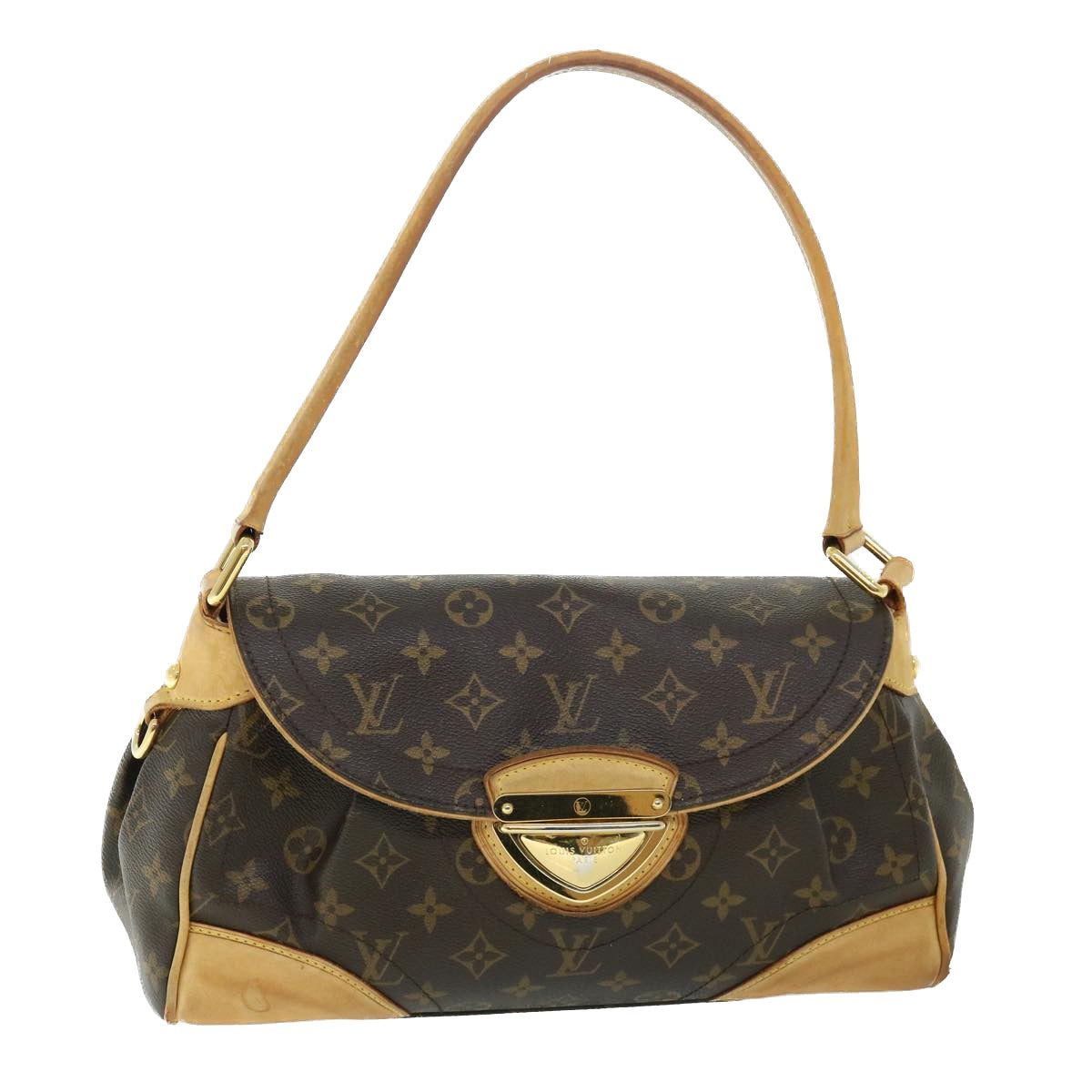 LOUIS VUITTON Monogram Beverly MM Shoulder Bag M40121 LV Auth 53916