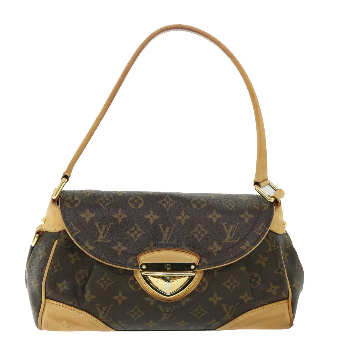 LOUIS VUITTON Monogram Beverly MM Shoulder Bag M40121 LV Auth 53916