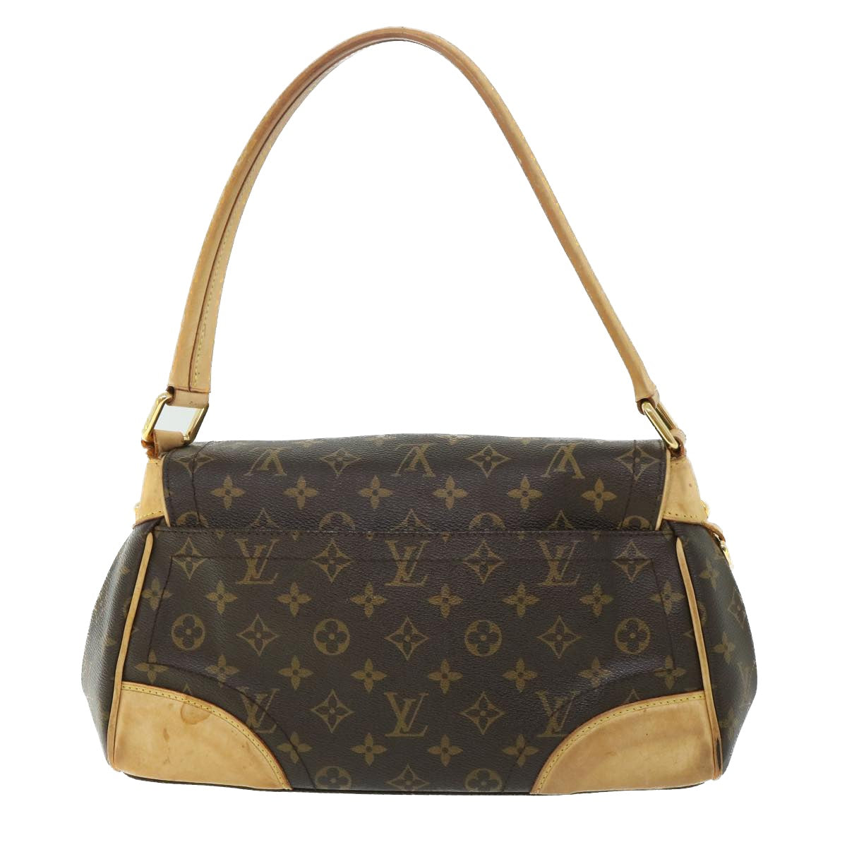 LOUIS VUITTON Monogram Beverly MM Shoulder Bag M40121 LV Auth 53916