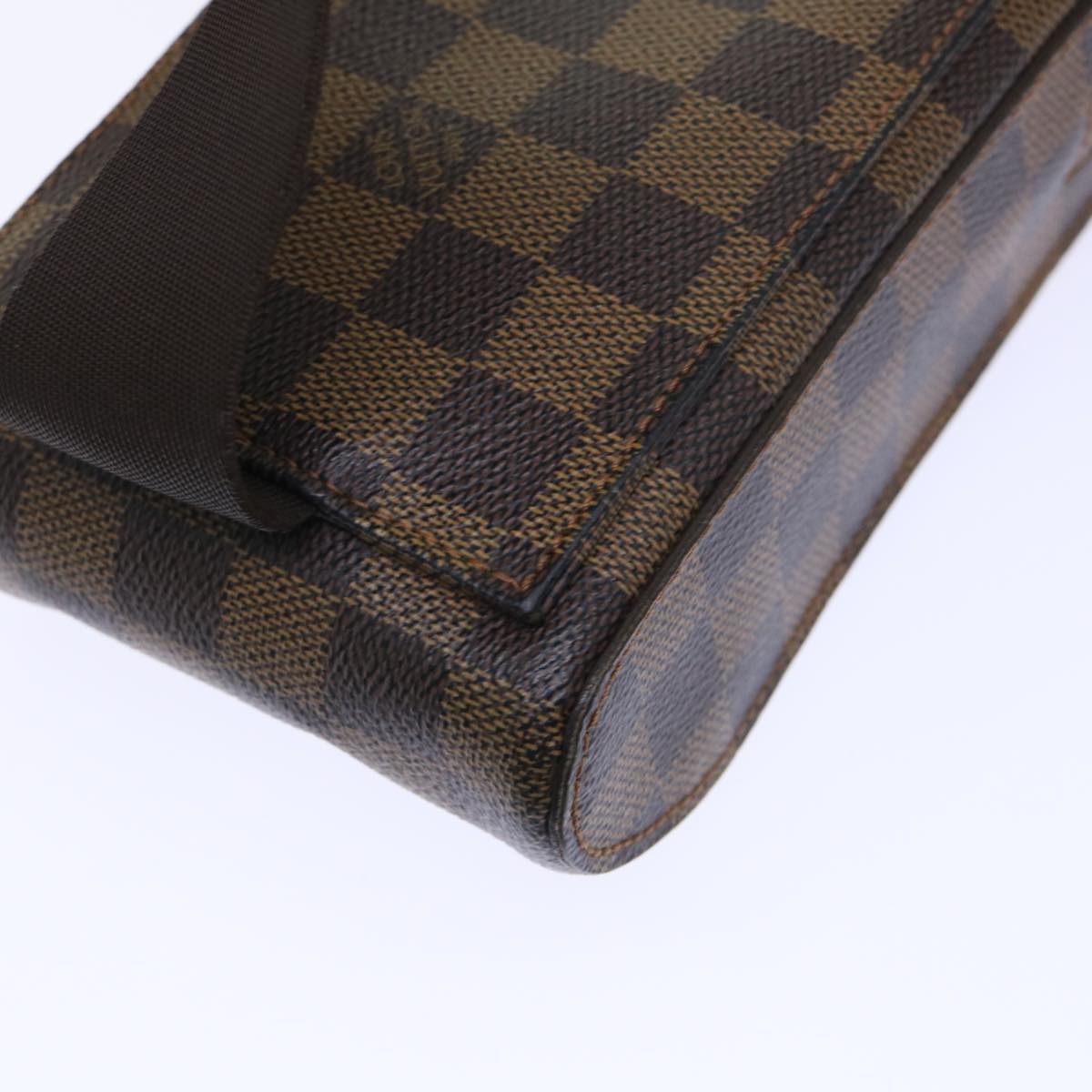 LOUIS VUITTON Damier Ebene Geronimos Shoulder Bag N51994 LV Auth 53918