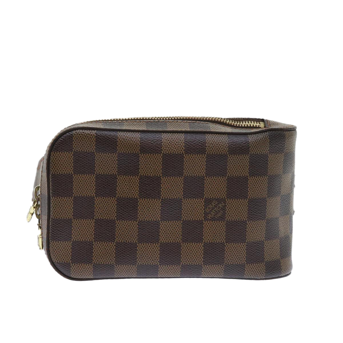 LOUIS VUITTON Damier Ebene Geronimos Shoulder Bag N51994 LV Auth 53918