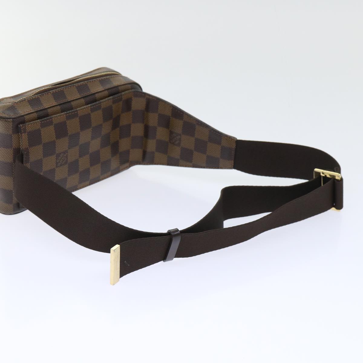 LOUIS VUITTON Damier Ebene Geronimos Shoulder Bag N51994 LV Auth 53918