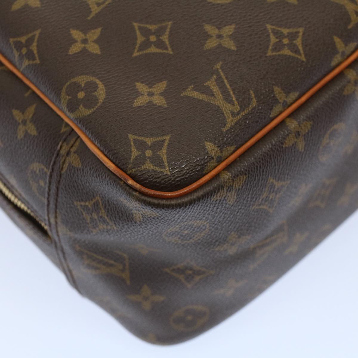 LOUIS VUITTON Monogram Deauville Hand Bag M47270 LV Auth 53934