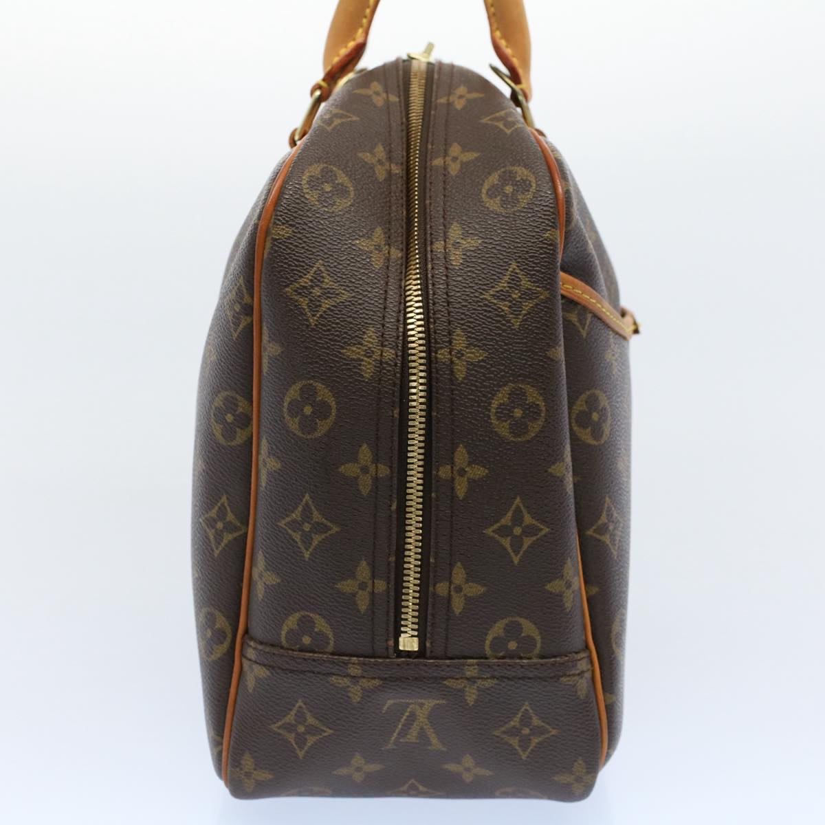 LOUIS VUITTON Monogram Deauville Hand Bag M47270 LV Auth 53934