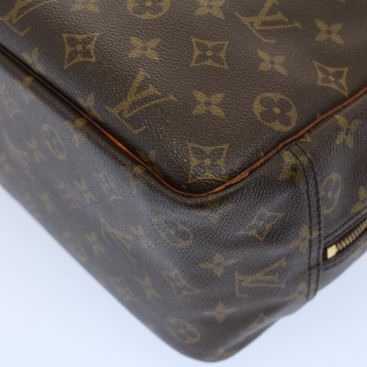 LOUIS VUITTON Monogram Deauville Hand Bag M47270 LV Auth 53935