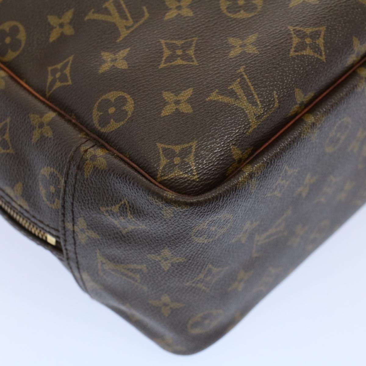 LOUIS VUITTON Monogram Deauville Hand Bag M47270 LV Auth 53935