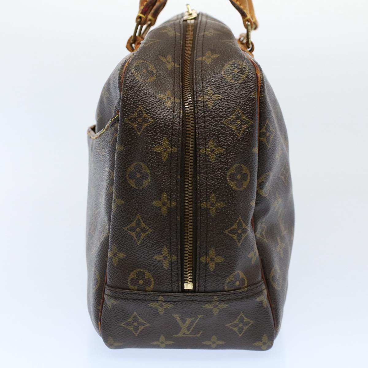 LOUIS VUITTON Monogram Deauville Hand Bag M47270 LV Auth 53935