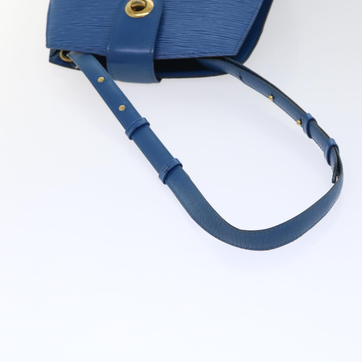 LOUIS VUITTON Epi Cluny Shoulder Bag Blue M52255 LV Auth 53959