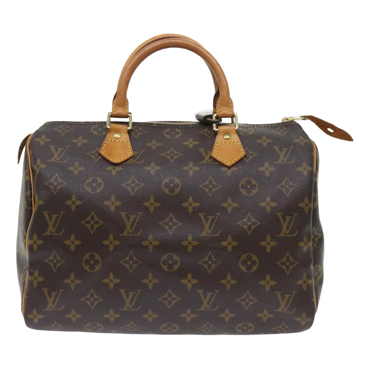 LOUIS VUITTON Monogram Speedy 30 Hand Bag M41526 LV Auth 53968