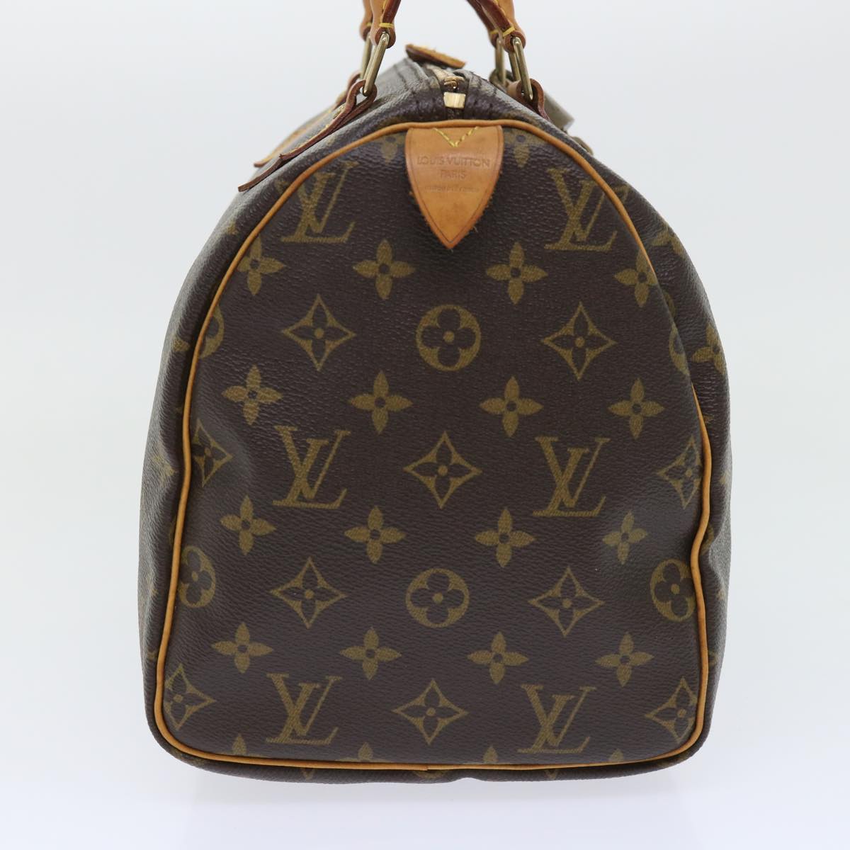 LOUIS VUITTON Monogram Speedy 30 Hand Bag M41526 LV Auth 53968