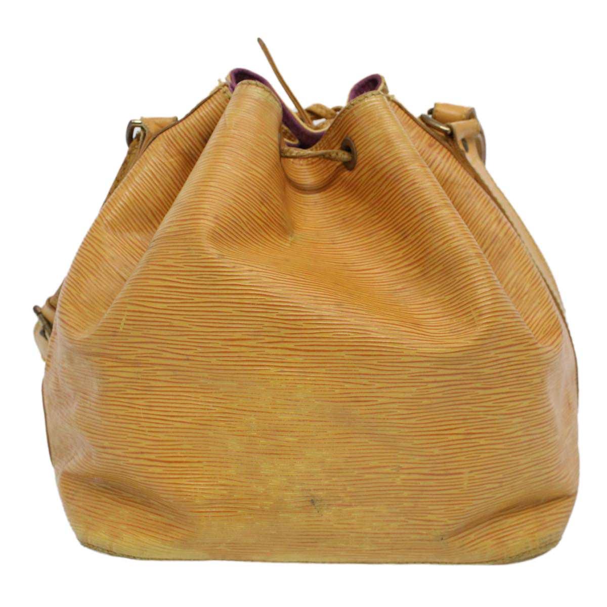 LOUIS VUITTON Epi Petit Noe Shoulder Bag Tassili Yellow M44109 LV Auth 53985 - 0