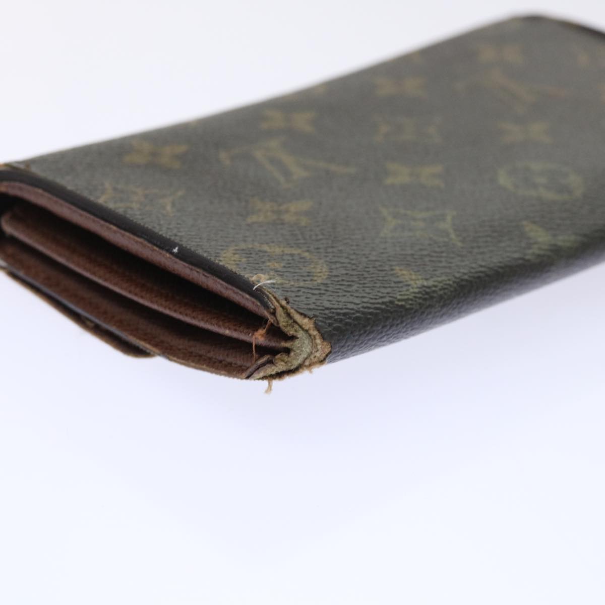 LOUIS VUITTON Monogram Portefeuille Sarah Long Wallet M61734 LV Auth 54063