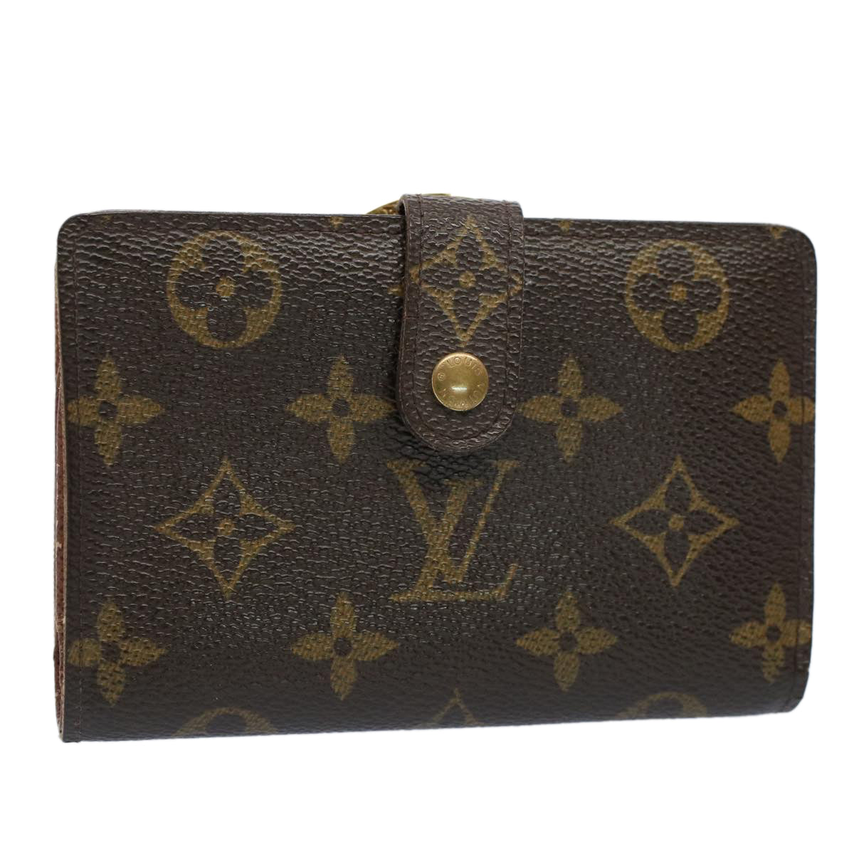 LOUIS VUITTON Monogram Portefeuille Viennois Bifold Wallet M61674 Auth 54070