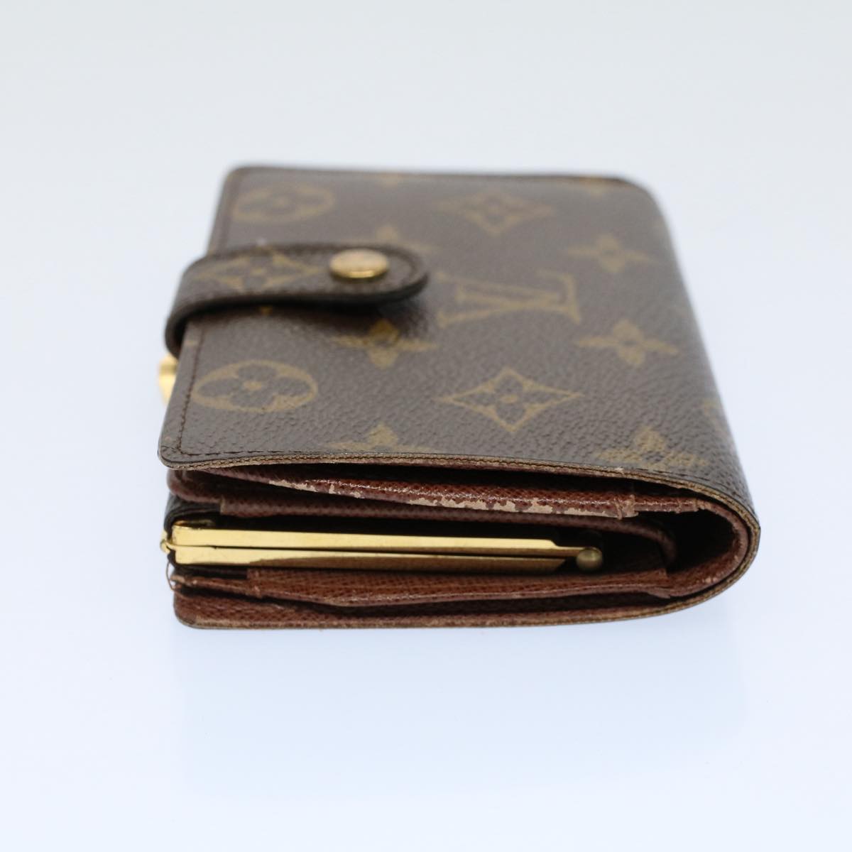 LOUIS VUITTON Monogram Portefeuille Viennois Bifold Wallet M61674 Auth 54070