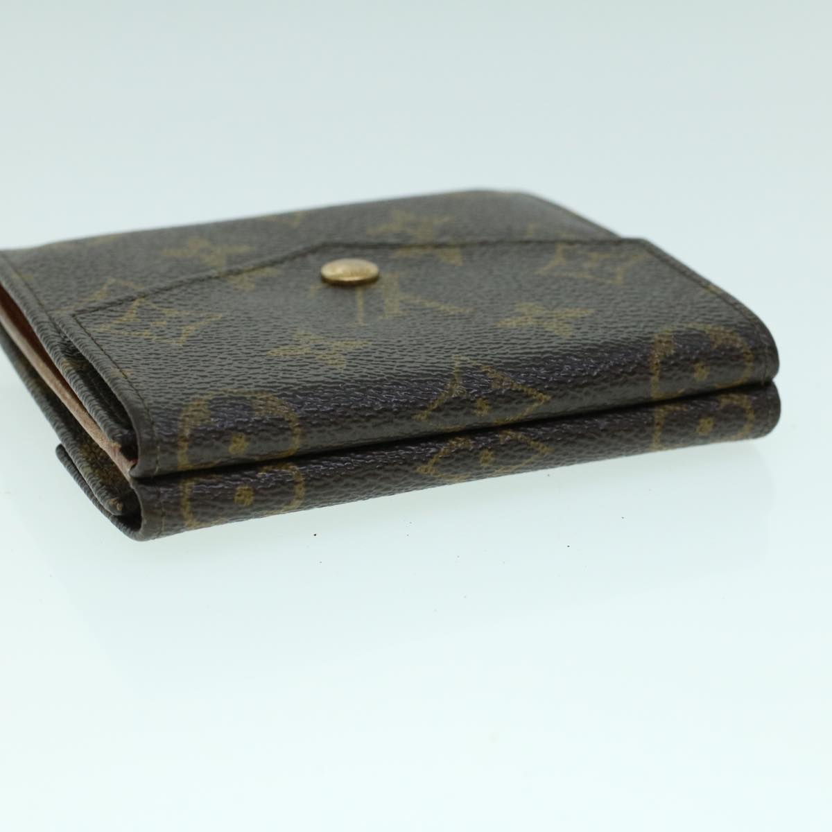 LOUIS VUITTON Monogram Portefeuille Elise Wallet M61654 LV Auth 54079