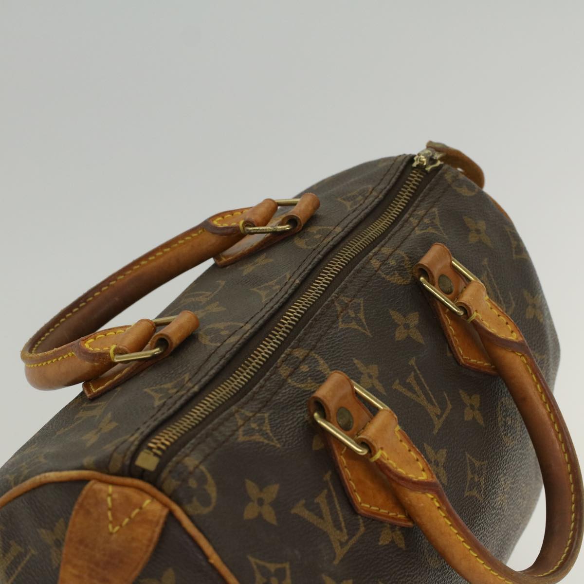 LOUIS VUITTON Monogram Speedy 25 Hand Bag M41528 LV Auth 54156