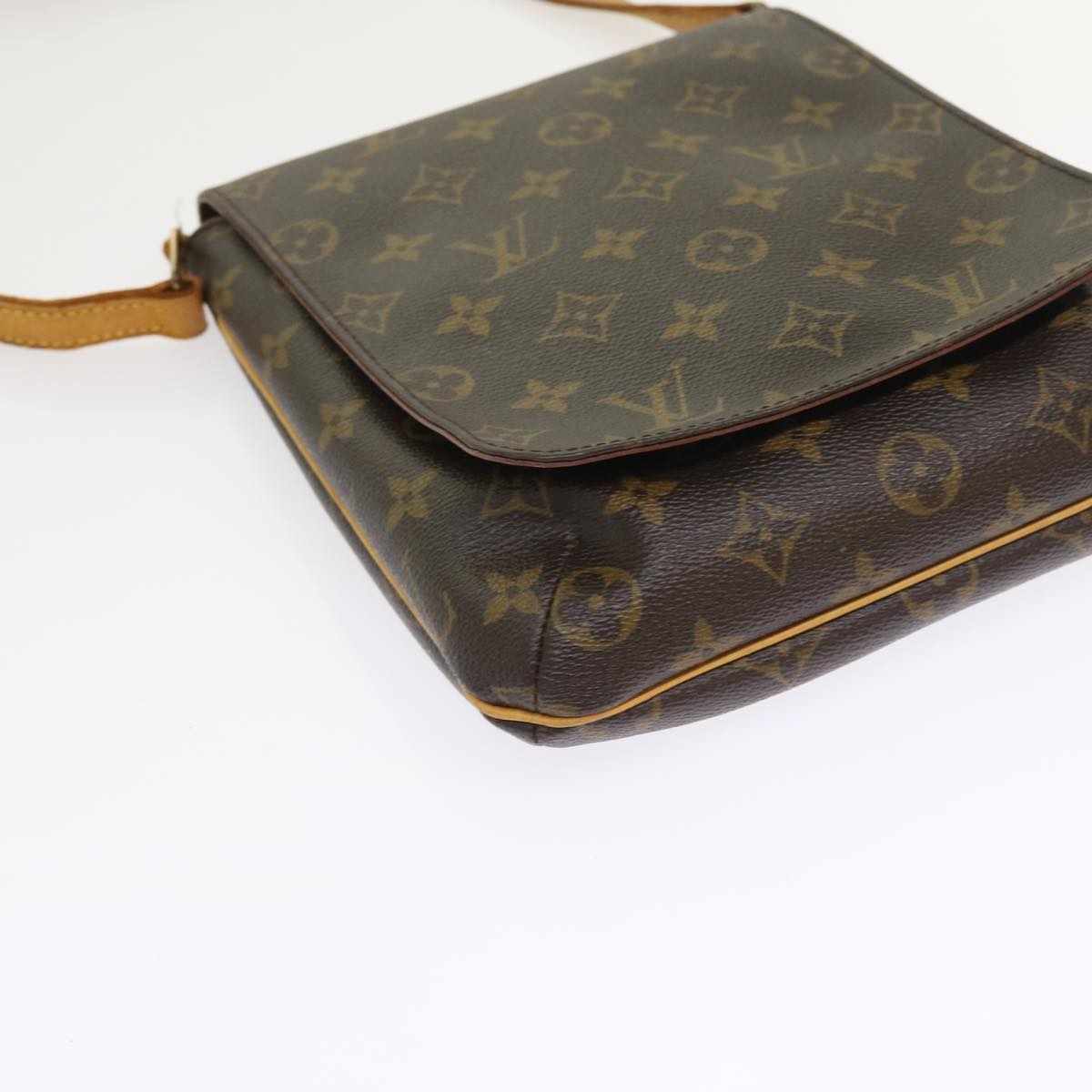 LOUIS VUITTON Monogram Musette Salsa Long Shoulder Bag M51387 LV Auth 54159