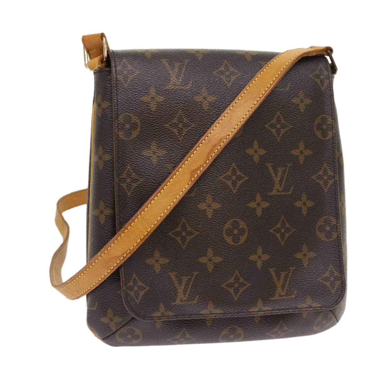 LOUIS VUITTON Monogram Musette Salsa Long Shoulder Bag M51387 LV Auth 54159