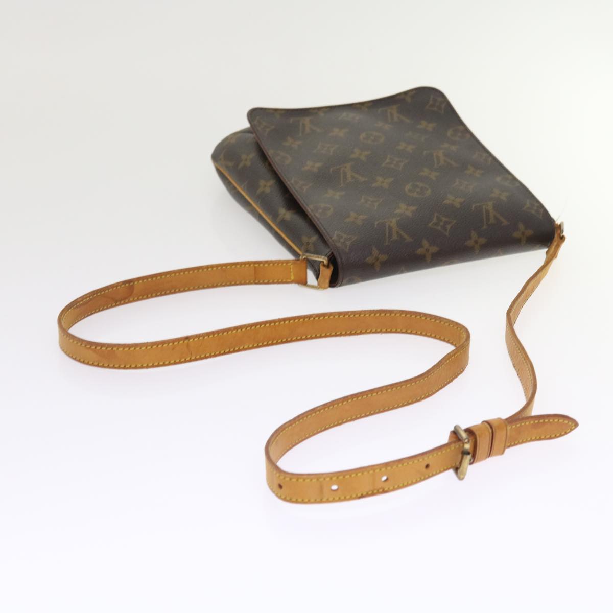 LOUIS VUITTON Monogram Musette Salsa Long Shoulder Bag M51387 LV Auth 54159