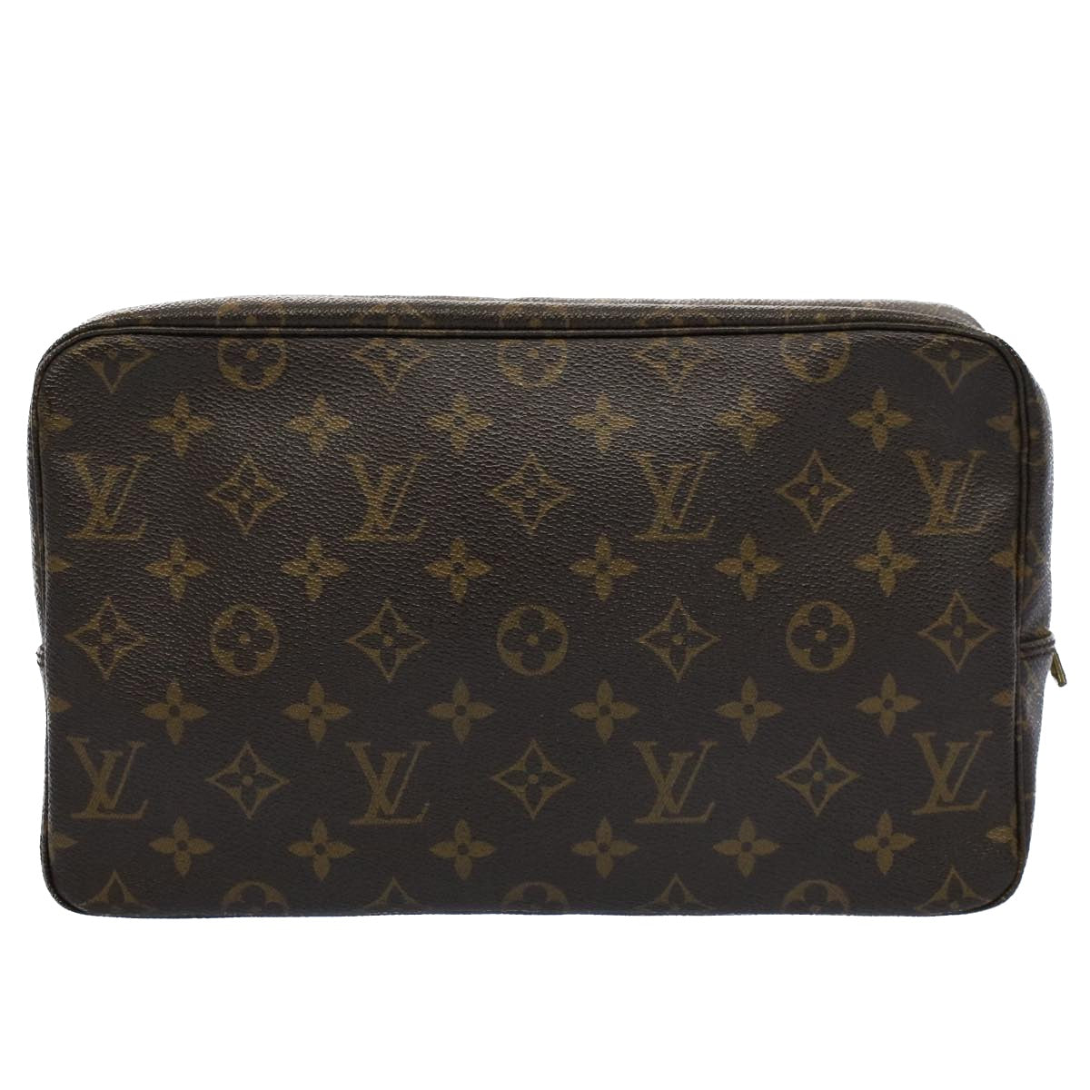 LOUIS VUITTON Monogram Trousse Toilette 28 Clutch Bag M47522 LV Auth 54160