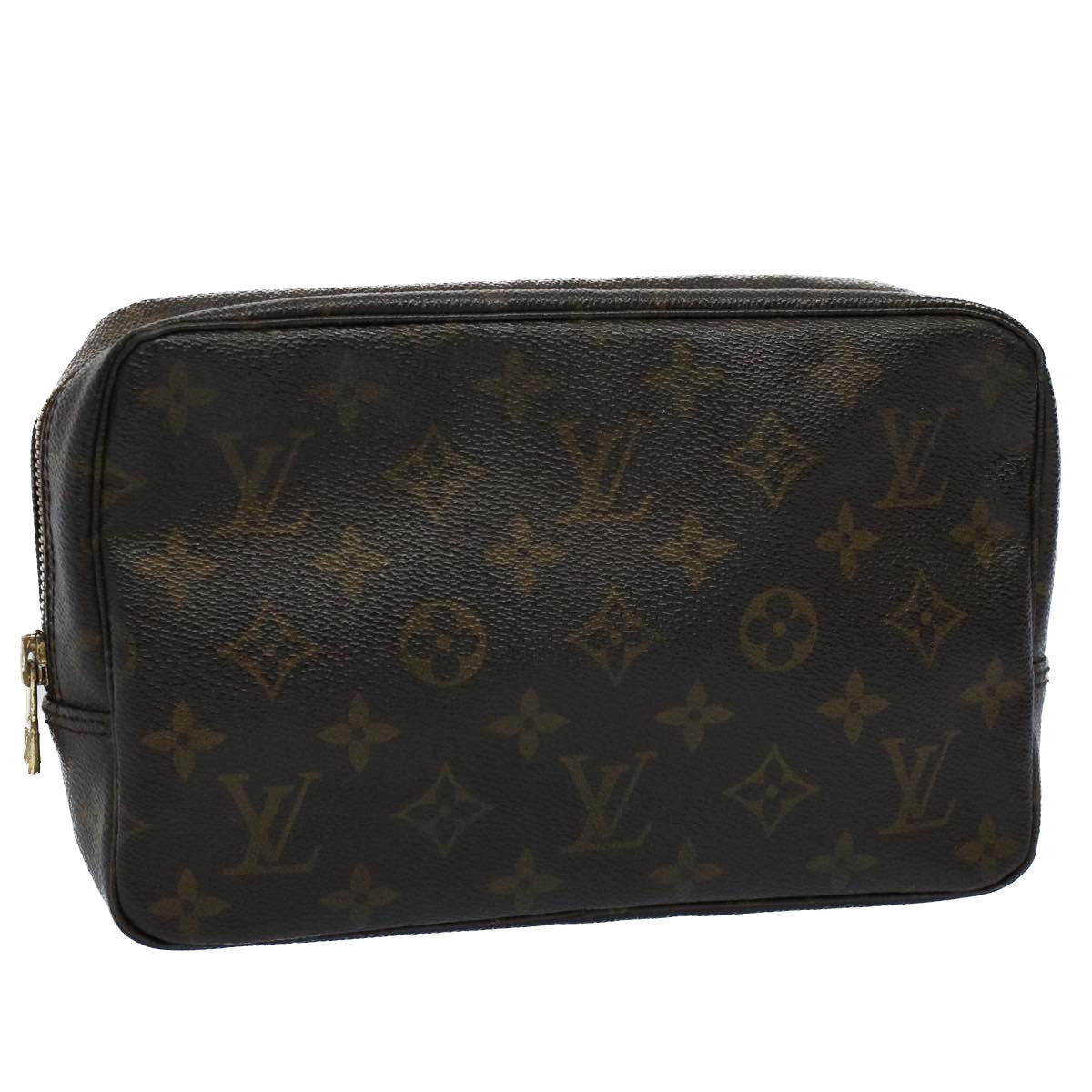 LOUIS VUITTON Monogram Trousse Toilette 23 Clutch Bag M47524 LV Auth 54161