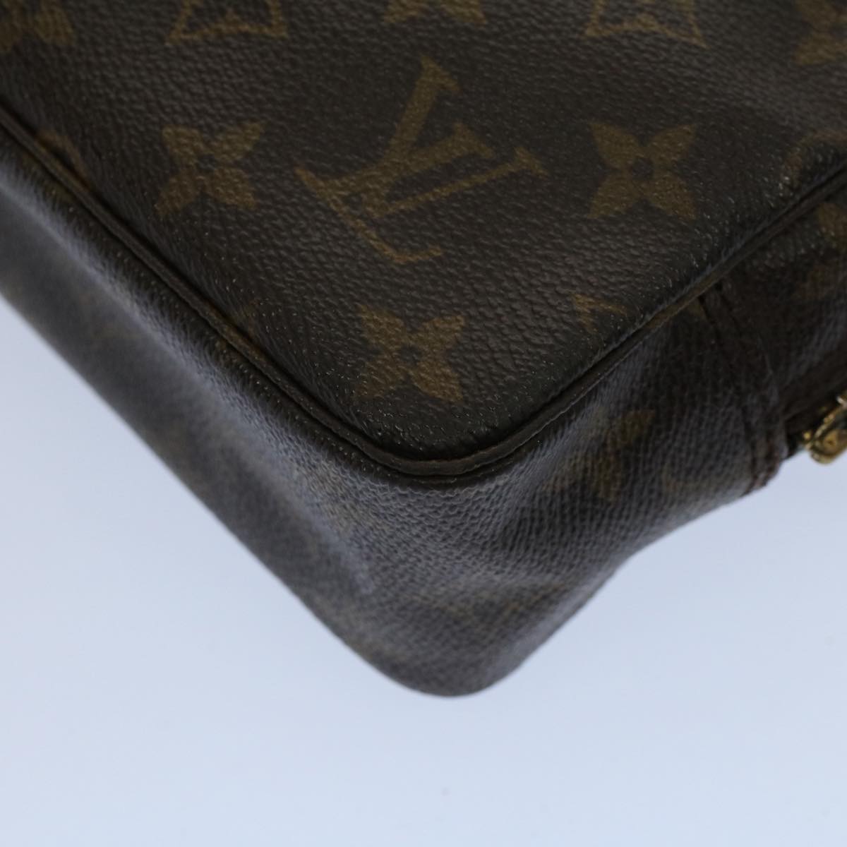 LOUIS VUITTON Monogram Trousse Toilette 23 Clutch Bag M47524 LV Auth 54161