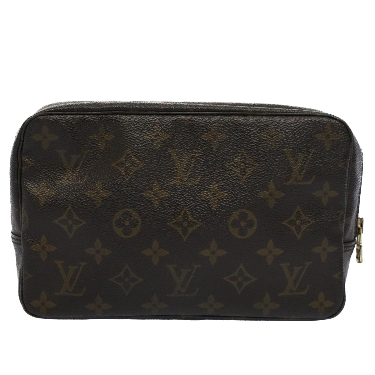 LOUIS VUITTON Monogram Trousse Toilette 23 Clutch Bag M47524 LV Auth 54161