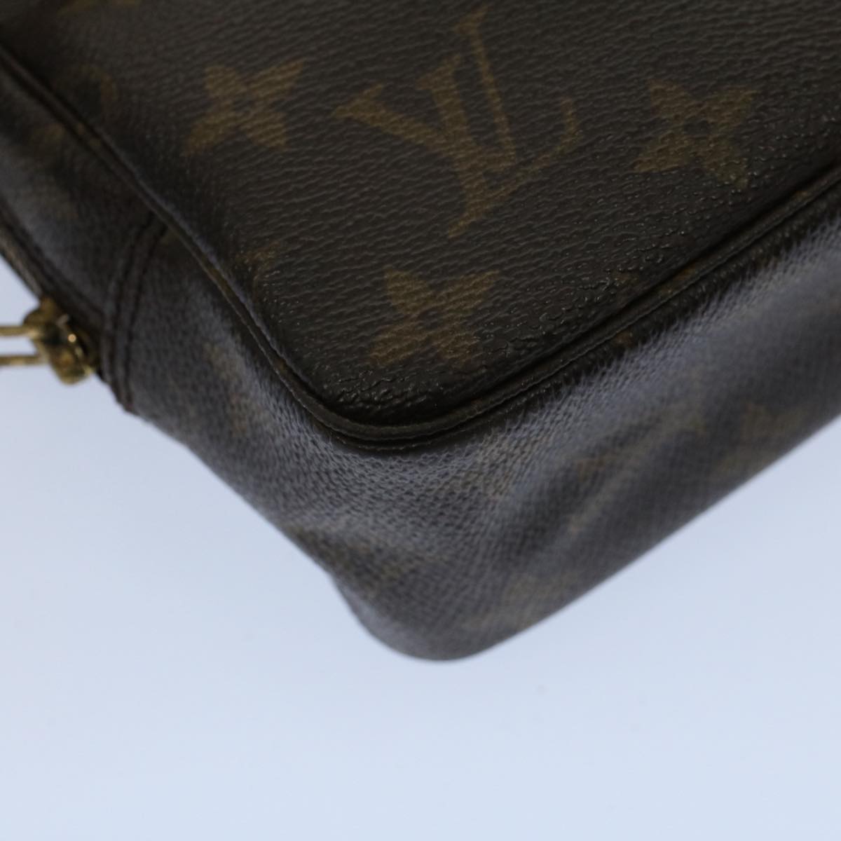 LOUIS VUITTON Monogram Trousse Toilette 23 Clutch Bag M47524 LV Auth 54161