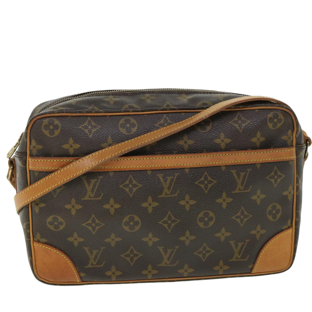 LOUIS VUITTON Monogram Trocadero 30 Shoulder Bag M51272 LV Auth 54162